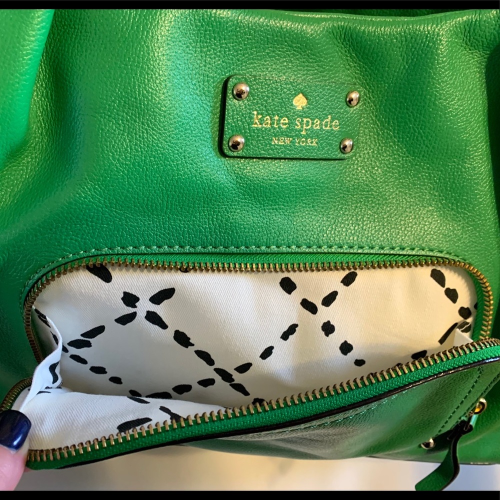 NWOT Kate Spade Green Handbag - Picture 4 of 8